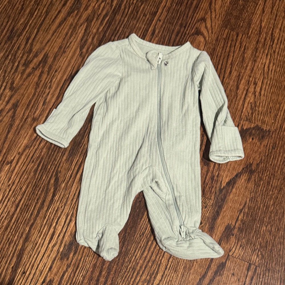 Carter's Soft Cream Footed One Piece